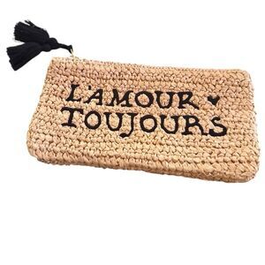 Juliska L'Amour Toujours Medium Zipper Pouch